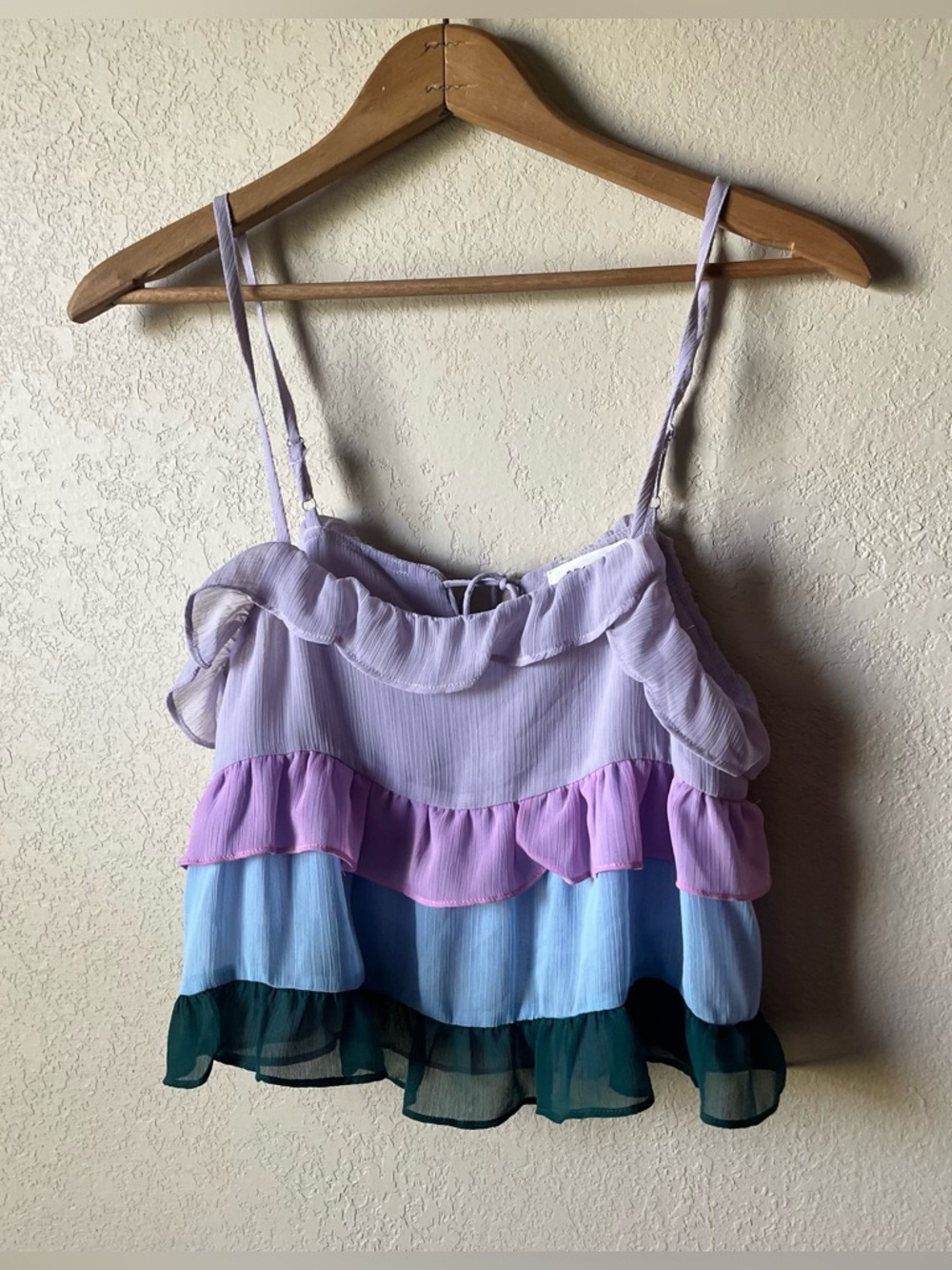 STORIA Purple & Blue Layered Tank